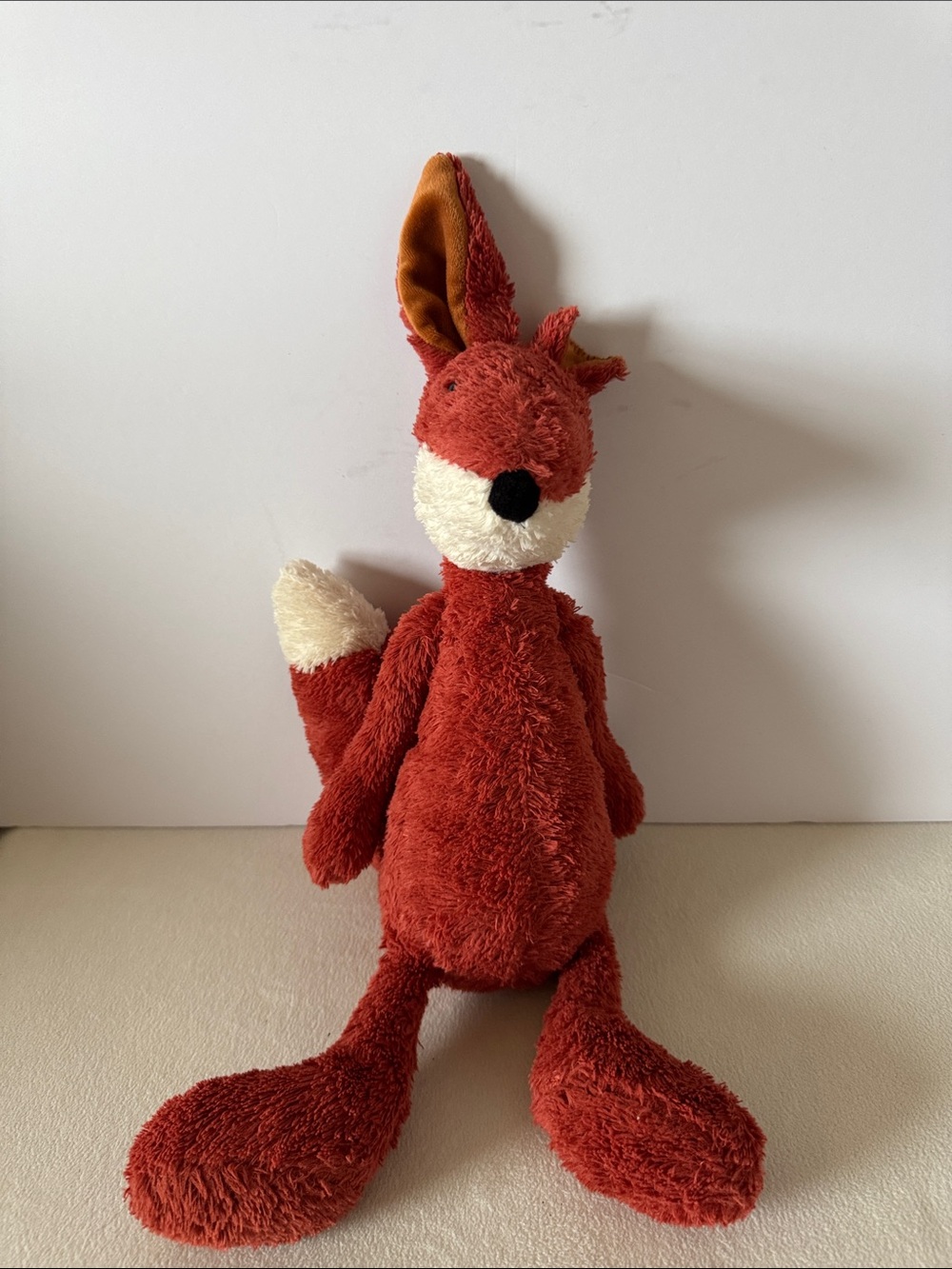 Jellycat Harkle Fox with amputated ear